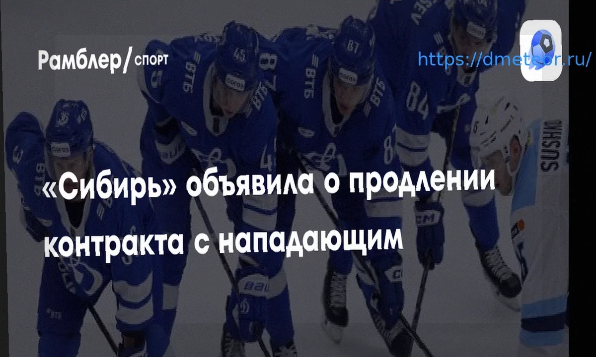«Сибирь» продлила контракт с нападающим Сушко на год